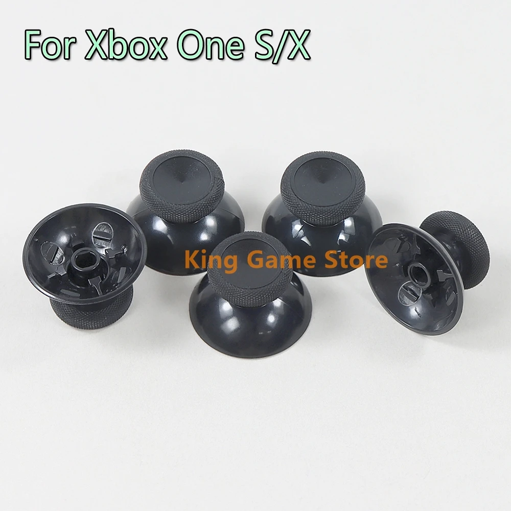 200PCS Original Black 3D Analog Joystick Rocker Cap Thumb Stick Grips Cover for XBOX ONE Slim X S Controller Thumbstick
