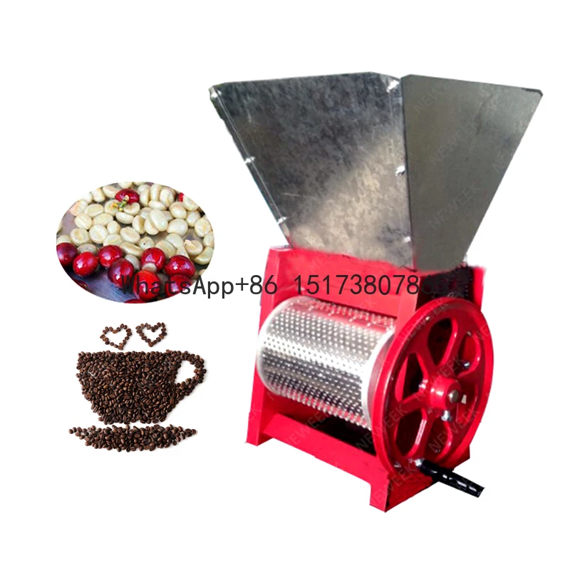 

New Electric Coffee Bean Peeling Machine Coffee Hulling Machine Cherry Coffee Pulping Machine