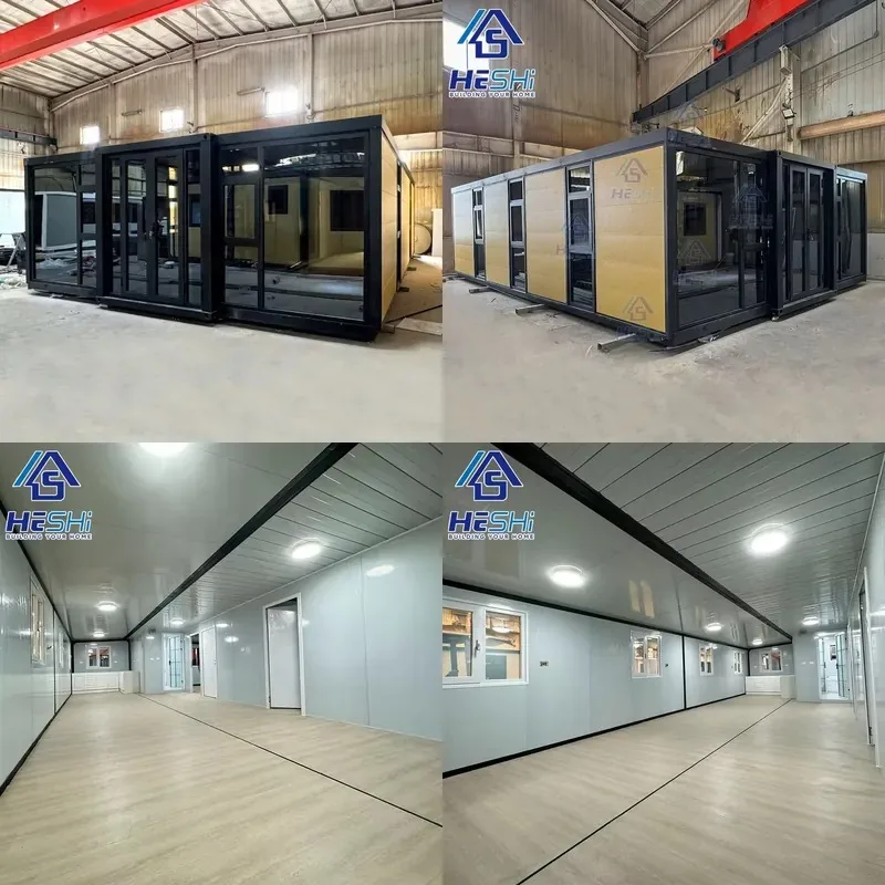 sell like hot cakes Wholesale Prefabricated 20Ft 30Ft 40Ft Container Expandable House Steel Structure Prefab Building Movable