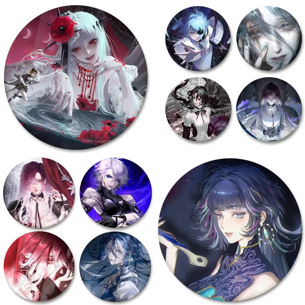 Game Path To Nowhere Round Badge Creative Brooch Clothing Backpack Accessories Lapel Pin