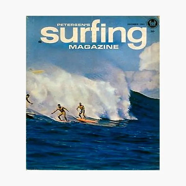 Surfing Magazine Poster  Poster Sitcker for Wall Decor  Stickers Living Room Kid Home Art Laptop Car Cartoon Room Water Bottles