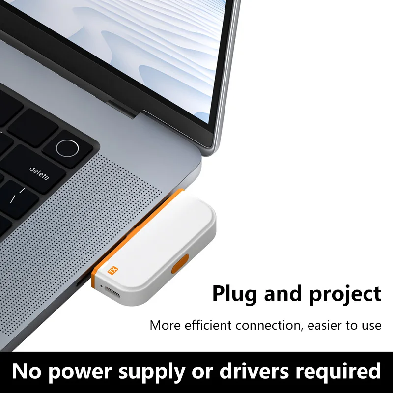 Mobile Phone Computer Wireless Screen Projector TYPE-C Audio Video Synchronous Extender TV HDMI Screen Extender Universal