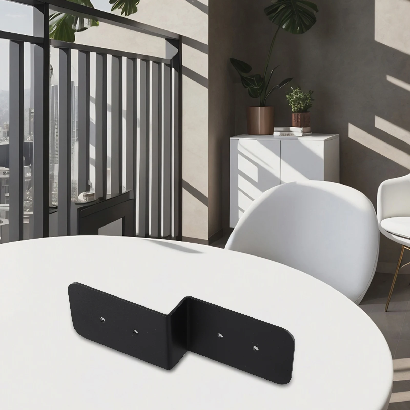 

Pack of 4 Z Tie Plates for Deck Joist Connections Robust Carbon Steel Construction Compatible with 2x4 Joists and 4x4 Posts