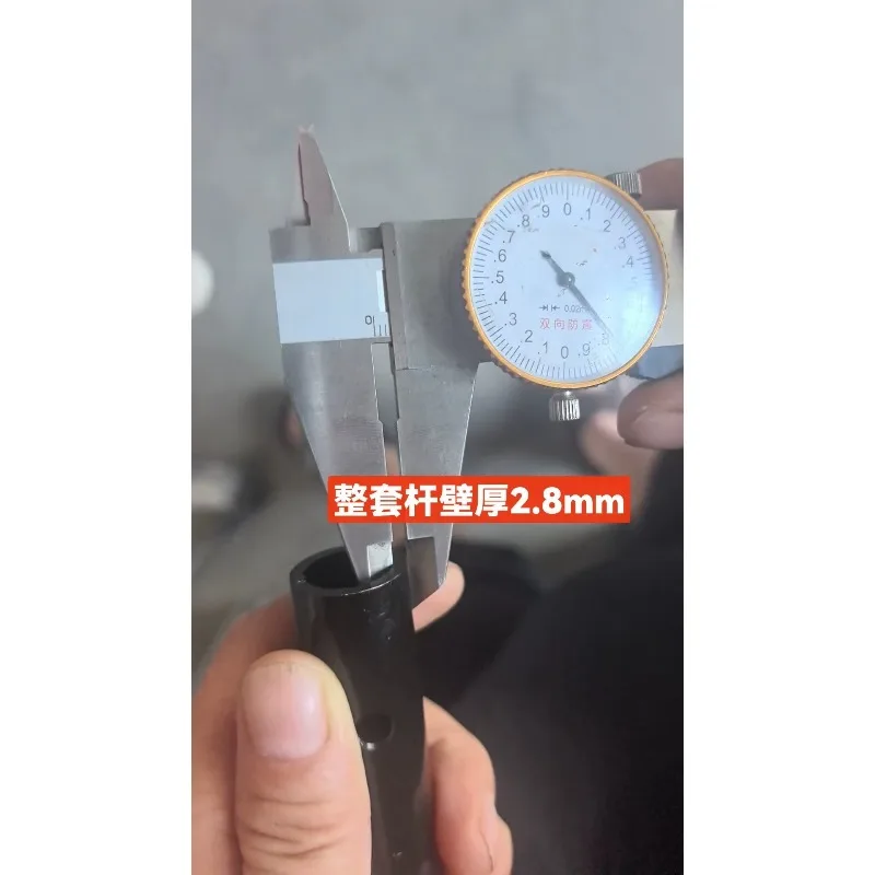 New beach trailer high-end in-line full foam wheel solid wheel, thick wall thickness 2.8mm rod