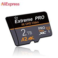 2TB High Speed SD Card Class 10 Micro TF SD Memory Card 1TB 512GB 256GB 128GB Memory Card A2 U3 Flash Card Tarjeta Microdrive