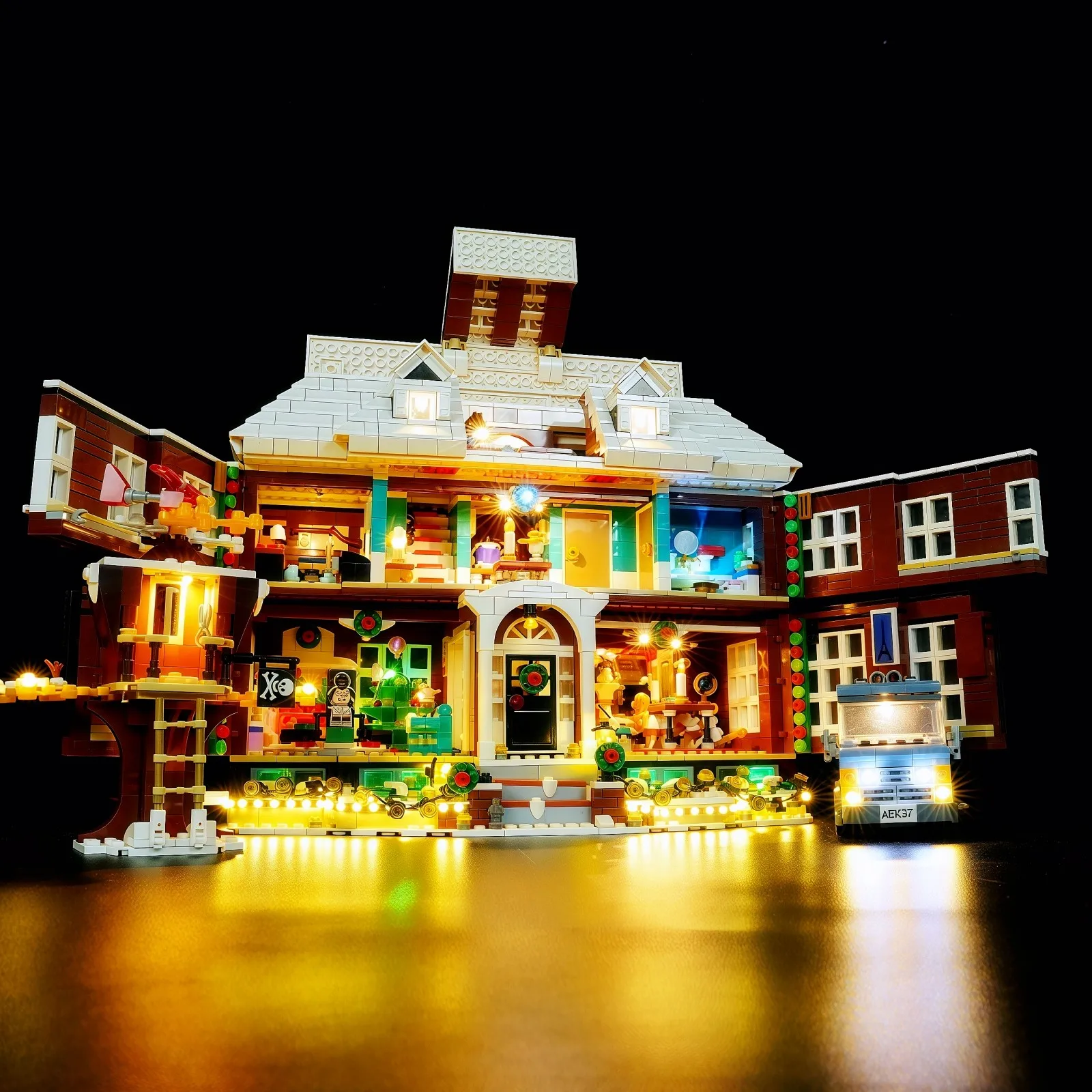 MAXCXT LED Light For LEGO 21330 Home Alone Christmas Children's Gifts DIY Decorative Lamp Not Include Lego Building Blocks Set