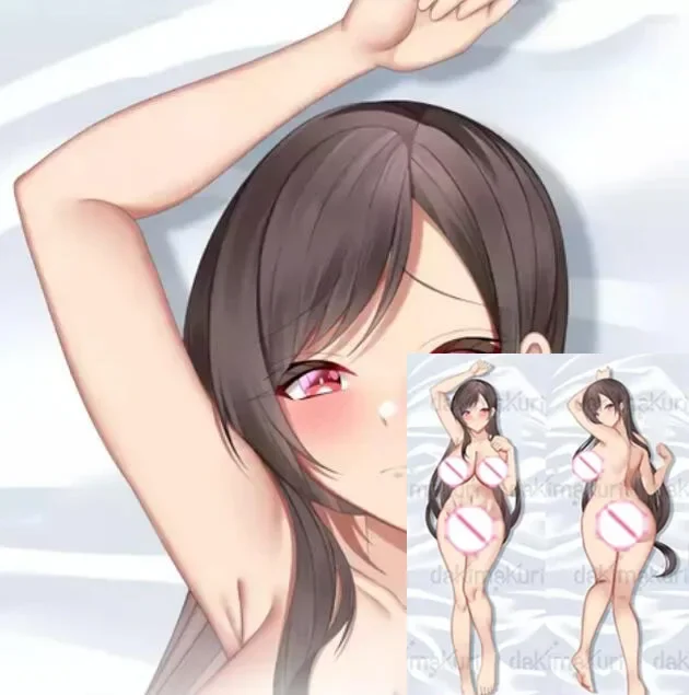 Dakimakura Tifa  Anime Body Pillow Cover Double-Sided Print Life Size Pillowcase Gifts