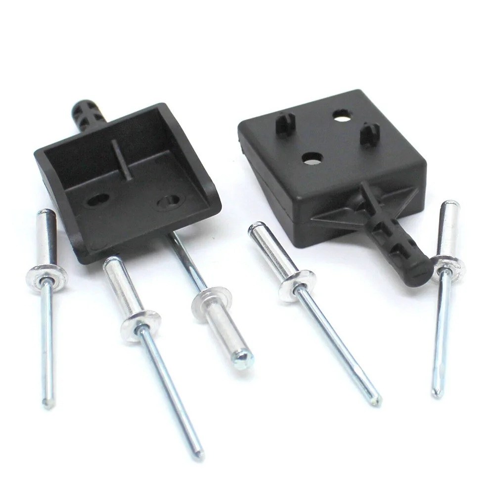 

Cover Buckle Fixing Buckle 2 Set Black Car Accessories LR092652 Plastic Shield Curain Easy Installation High Quality Brand New