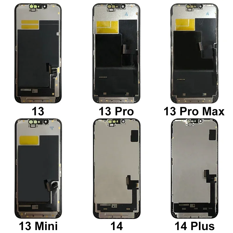 KD INCELL LCD For iPhone X XS XR XSM 11 12 PM Display 3D Touch Screen Digitizer For 13 13 Mini 14 14 Plus  LCD Replacement Part