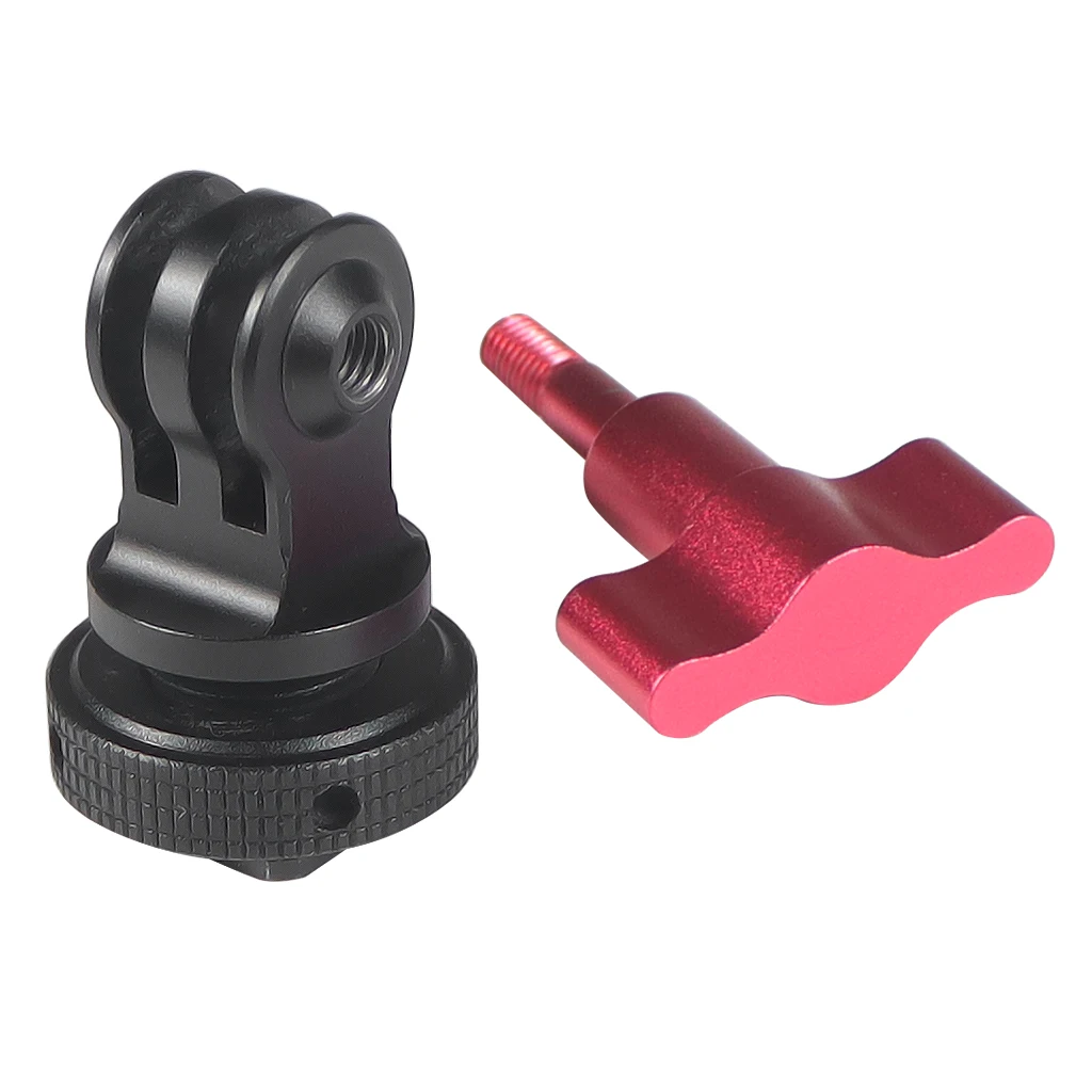 Kaltschuhhalterung Schnellwechseladapter M5 Schraube für Insta360 X4 für Gopro OSMO 360 Action 5pro Kameraständer Halterung Lichthalter – Detail 6