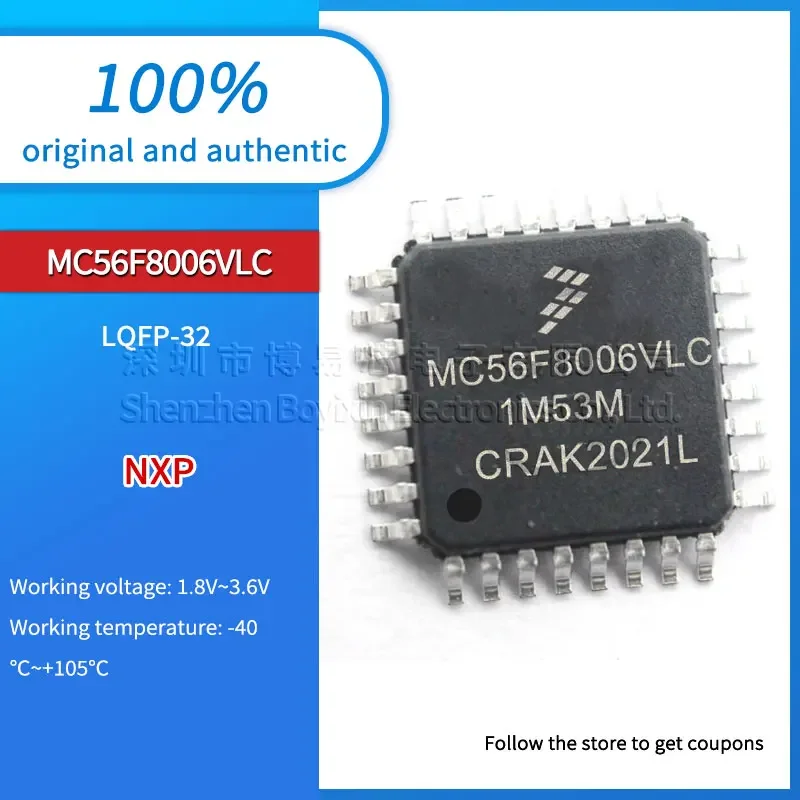 

MC56F8006VLC original and authentic