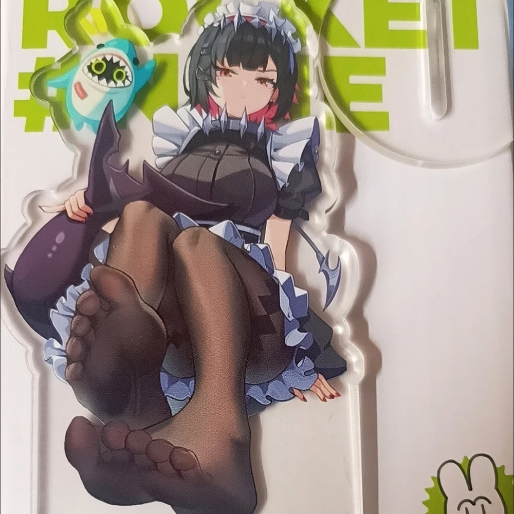 New Hot Game Zenless Zone Zero Keychains Cosplay Desk Decor Toy Single sided Acrylic Figure Ellen Joe Collection Gift