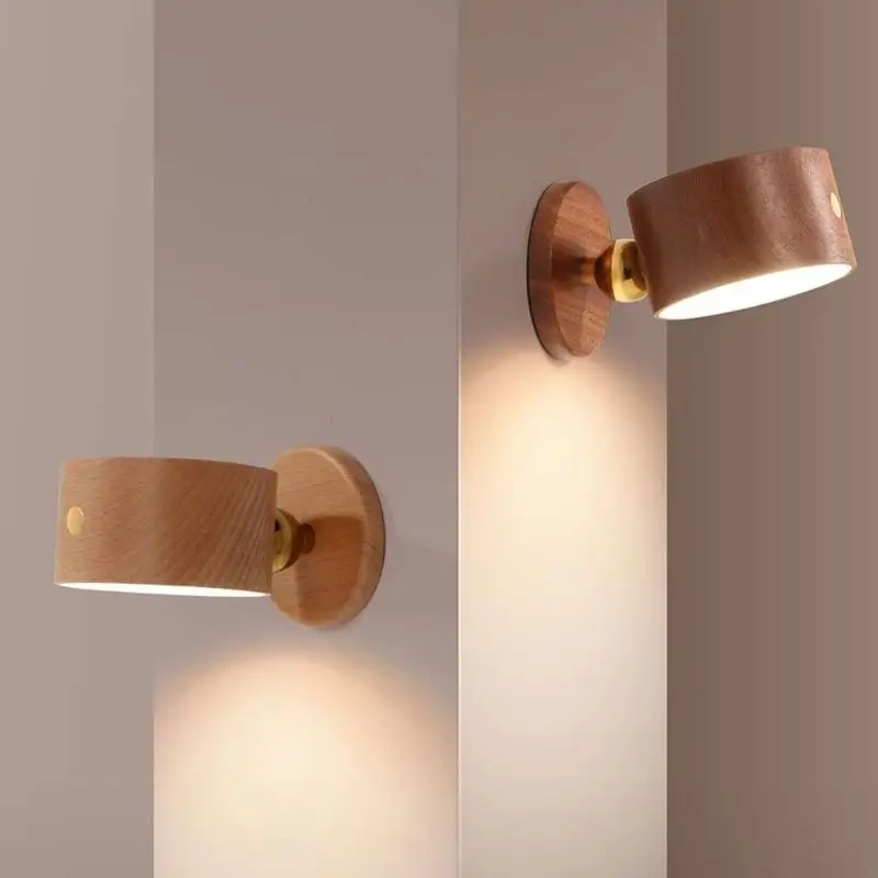 

Rechargeable Turn LED Wall Lamp With Touch Soft Modifiable Brightness For Sunlight Mood Lighting 37JD