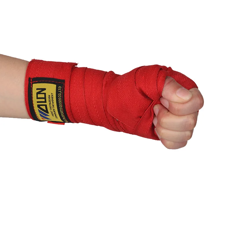 2 Stuks 3/5Meter Boks Bandage Micro-Elastische Boksbandjes Vechten Vechten Sparring Sport Beschermende Kleding Omwikkeld Verband