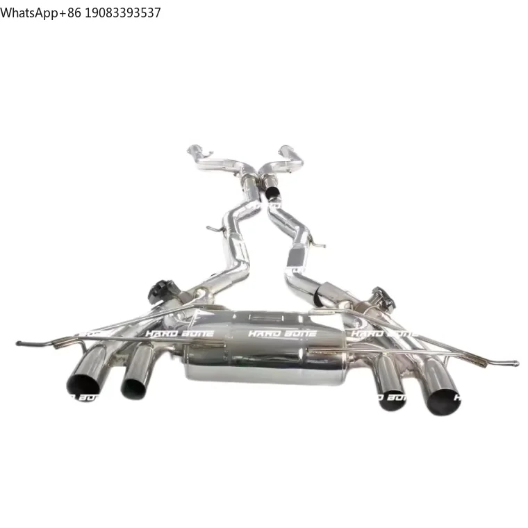 

Выхлопная система Catback из нержавеющей стали для BMW M3/M4 G80/G82 S58 3.0T 2019-2023, средняя часть Catback, глушитель Valvetronic, выхлопная труба