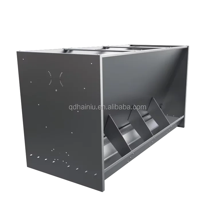 

Newly Designed Stainless Steel Automatic Pig Trough Home Use Double and Single Side Animal Feeder Condition New