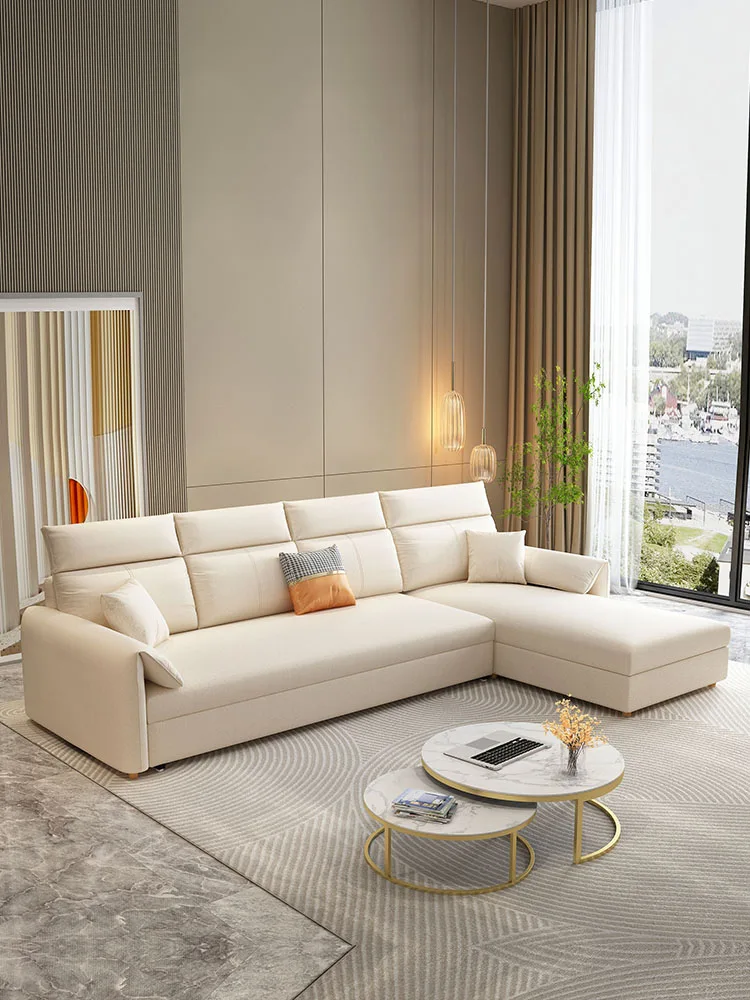 Foldable sofa bed dual-purpose small apartment living room princess storage Internet celebrity