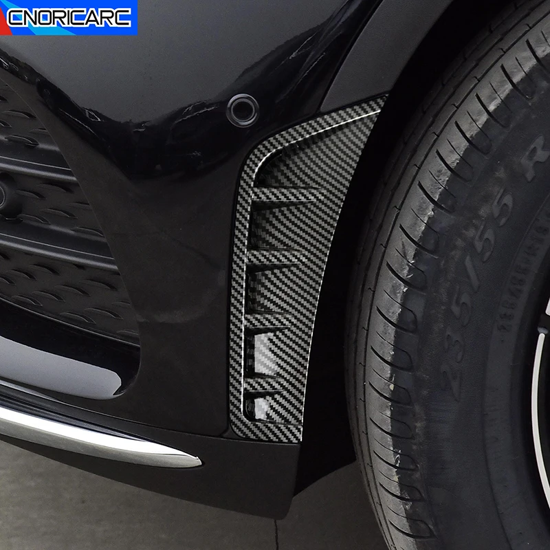 

Car Front Bumper Wind Knife Side Wing Trim Cover Carbon Pattern For Mercedes Benz GLC X253 2020-2022 Exterior Accessories Decals