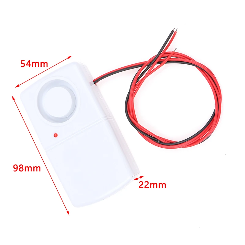 220V/380V Power Failure Alarm White 110db LED Power Cut Failure Outage Automatic Alarm Waring Siren Indicator