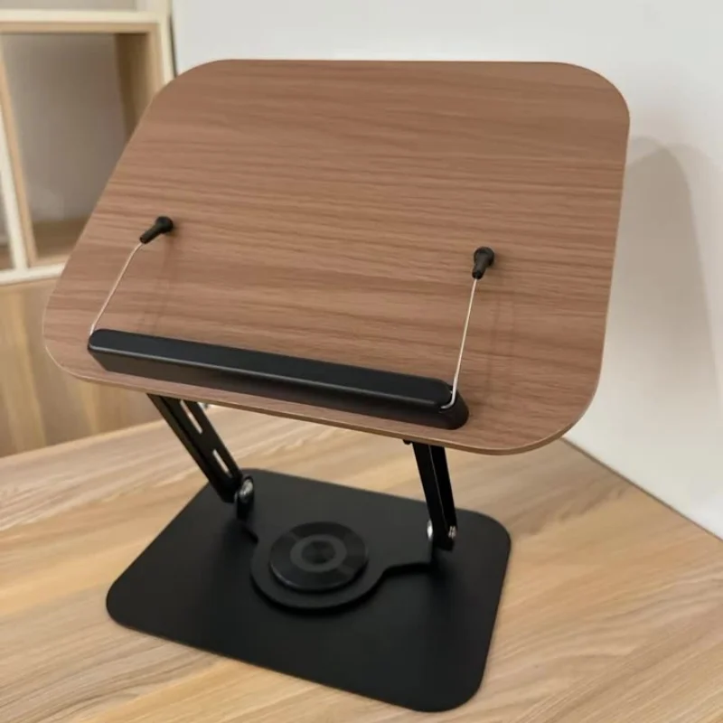 

360-degree rotating reading stand foldable notebook universal desktop stand for reading notebook stand