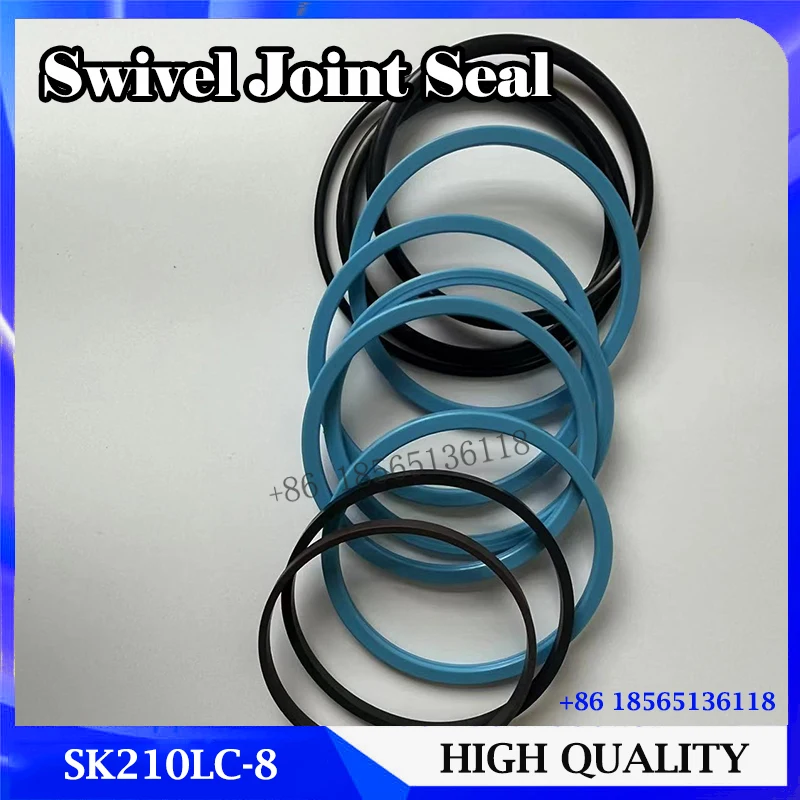 For Kobelco SK210LC-8  Seal Kit YN55V00053F1  SK210-8 SK210LC-8 Hydraulic Swivel Joint Oil Seal Excavator