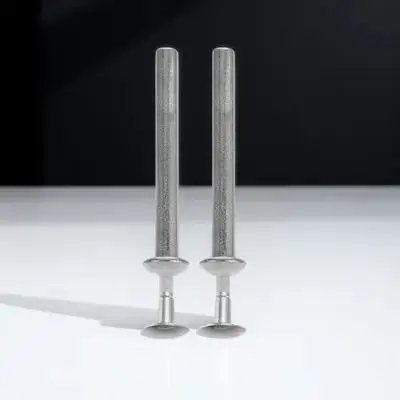 

12 set Folding Fan Repair Parts Metal Rivets Nuts Replacement Shaft Connector For Handheld Fans Durable Diy Kit Folding Fan