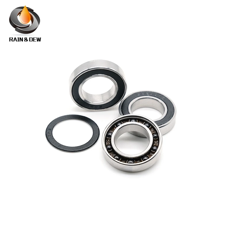 1PC S6903-2RS CB Ceramic Balls Bearings 17x30x7 mm S6903RS CB ABEC-7 Bicycle Hub Front Rear Hubs Wheel 17 30 7 Stainless Bearing