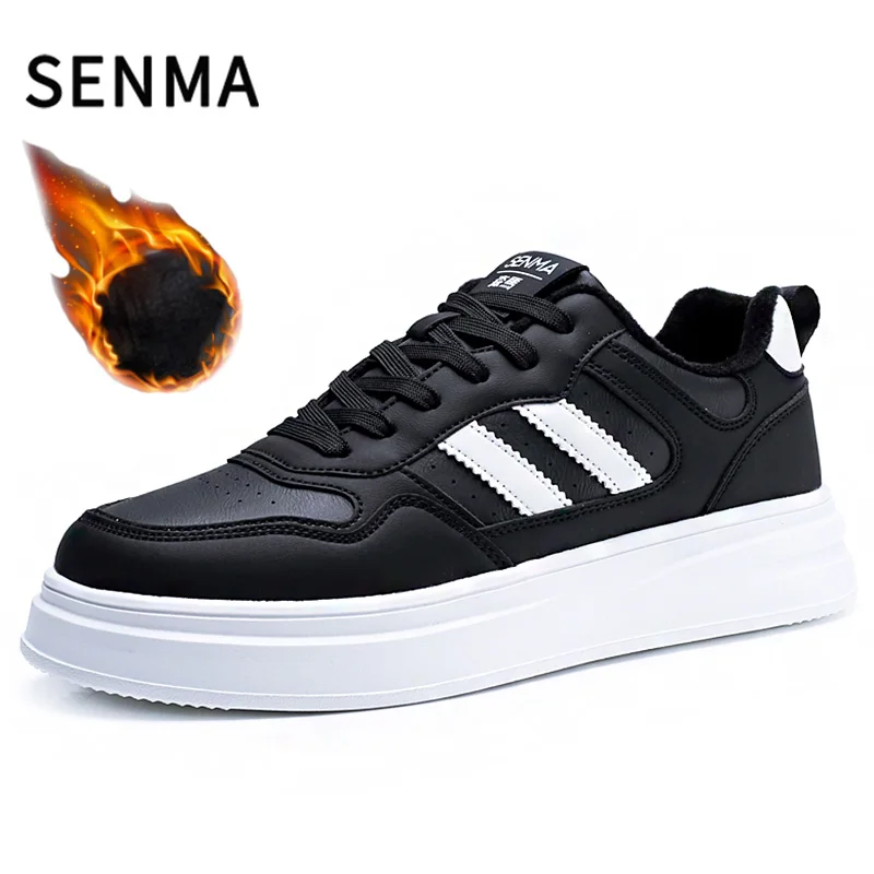 

SENMA Зимняя мужская и женская обувь. Легкая и теплая обувь для скейтбординга. Повседневная обувь. Универсальная обувь для прогулок/бега/тенниса.