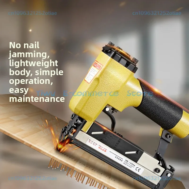 

Mosquito nail gun pneumatic straight P630 headless non-marking air 622 woodworking grain nail gun