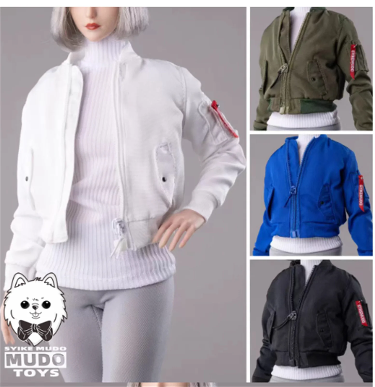 ctc-010-パイロットジャケット-1-6-ショートジャケットコート服モデル-12-インチフィギュアおもちゃ-12-インチアクションフィギュアモデル