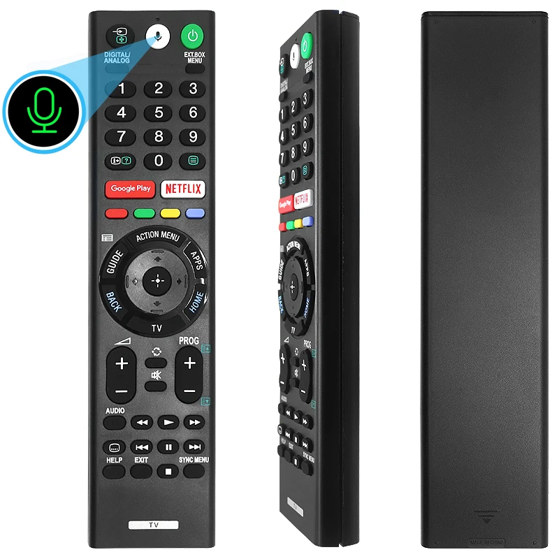 RMF-TX310P Voice Remote Control For Sony TV KD-55A8G KD-65A8G KD-55A9F KD-65A9F KD-75Z9F KD-43X8000G KD-49X8000G KD-55X8000G