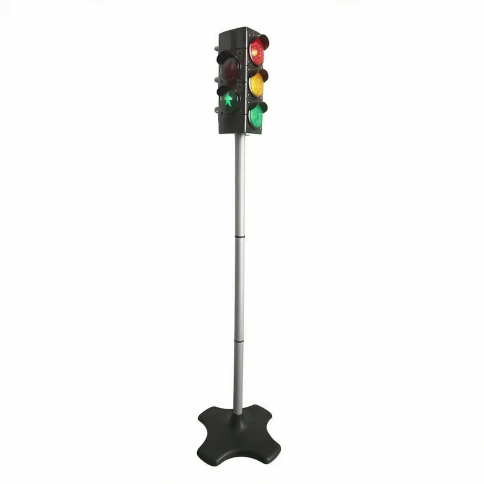 Mini Traffic Light Model for Kids with Auto and Manual Modes Educational Toy for Safety Lessons