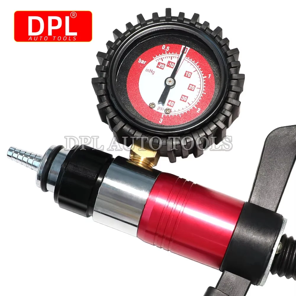 Handheld Vacuum Pressure Pump Tester Set – Manual Brake Fluid Bleeder & Bleeding Kit for Automotive Brake Systems 5