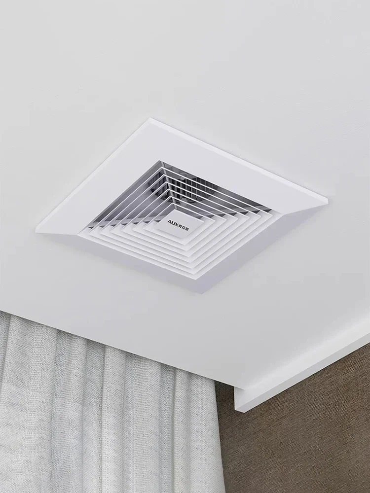 Aux ceiling ventilation fan exhaust fan powerful bathroom kitchen integrated pipe exhaust fan exhaust  1468