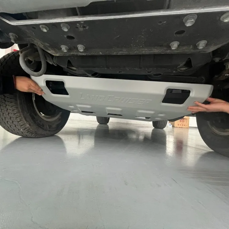 

Factory Custom Universal Underbody Protection Aluminum Front Skid Plate for Toyota Land Cruiser 76