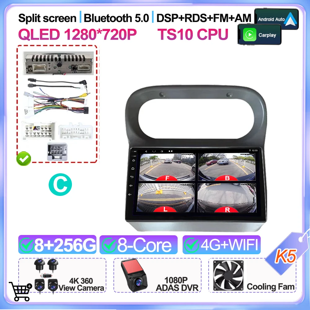 Autoradio Auto Android 16 Voor Renault Twingo 2005 2006 2007 2008 2009 2010 2012 2013 Multimedia Video Player Gps-navigatie 2din