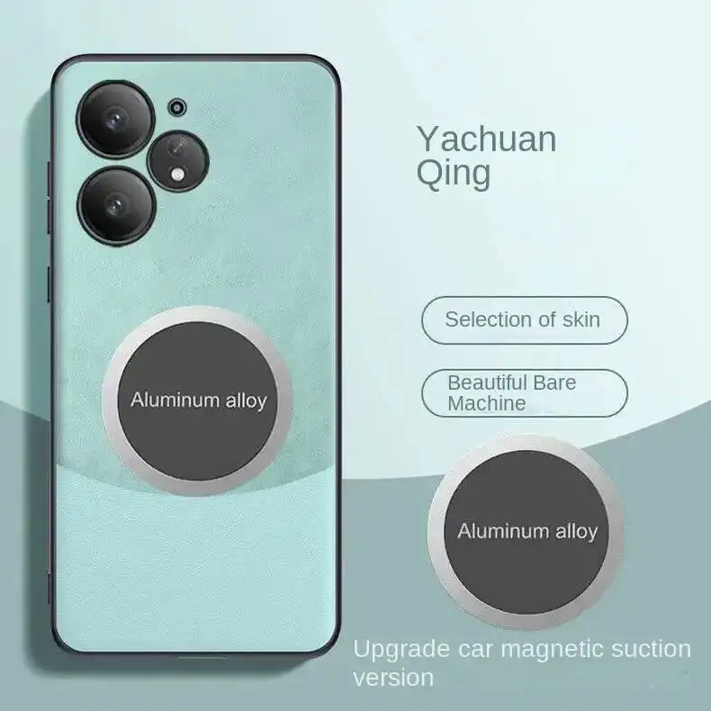 ل Realme Neo7 Turbo Se Gt7 Pro Gt7t Neo 7Turbo للصدمات Funda الغطاء الخلفي حماية الكاميرا حافظة جلدية مغناطيسية فاخرة