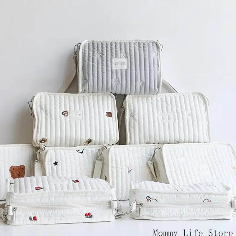 

Lightweight Baby Pram Cart Hanging Storage Bag Secure Attachment Straps Design