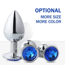 Anal Plug Sex Toy Butt Plug Anale Toys for Adults 18 Sexual Metal but Plug for Women Men Intimate Anal Cork Buttplug Tapon Anal