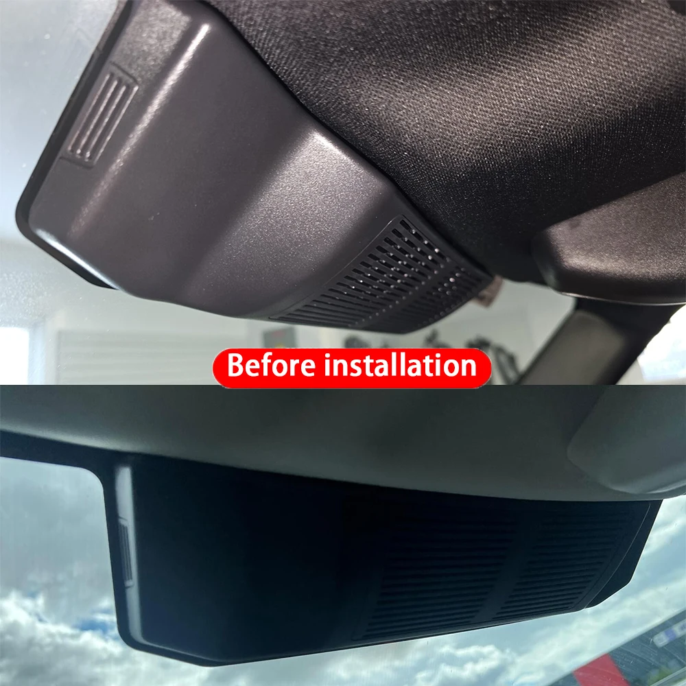 for Land Rover Defender L663 2019-2025 4K 2160P Front Rear Camera Dash Cam Wifi Plug and Play Video Recorder Loop Recording
