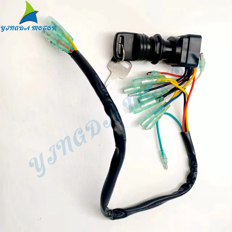 Lgnition Switch Key Assy 703-82510-43 for Yamaha Outboard Motors Control Box 703-82510 Boat Accessories