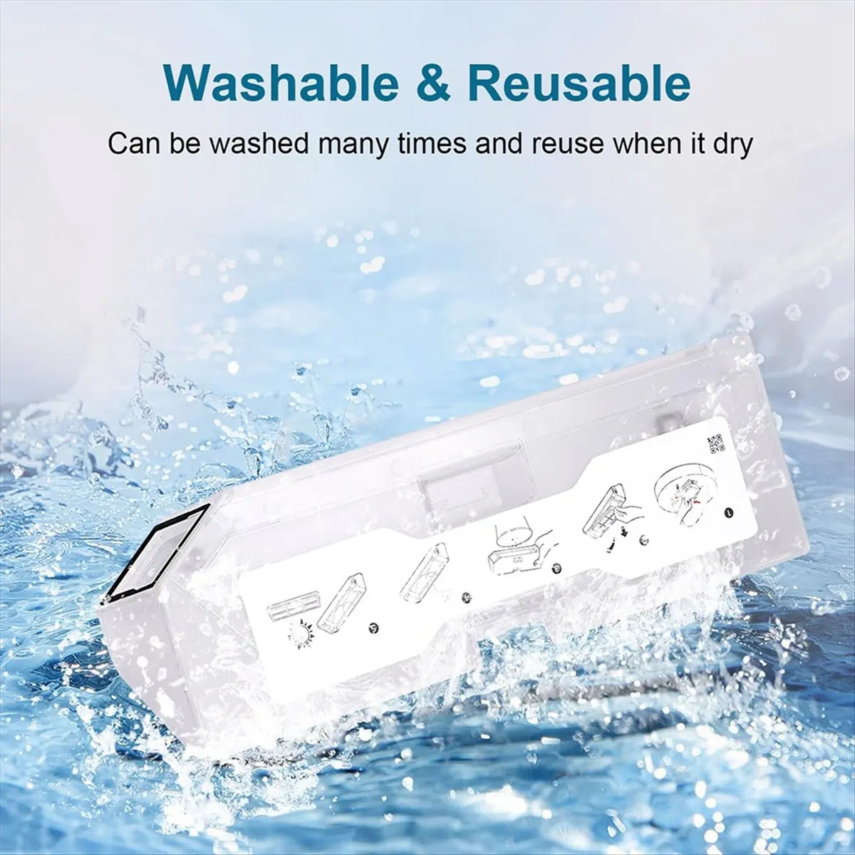 

Новый для Q/P10 A7400RR Hepa фильтр пылесборник аксессуары запасные части сменный комплект насадок