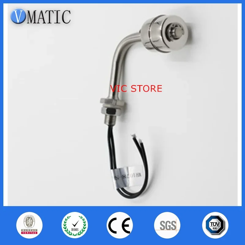 Free Shipping Sus316 Magnetic Current Motion Liquid Stainless Steel Sensor Electrical Water Level Control Float Switch VC1078-SL