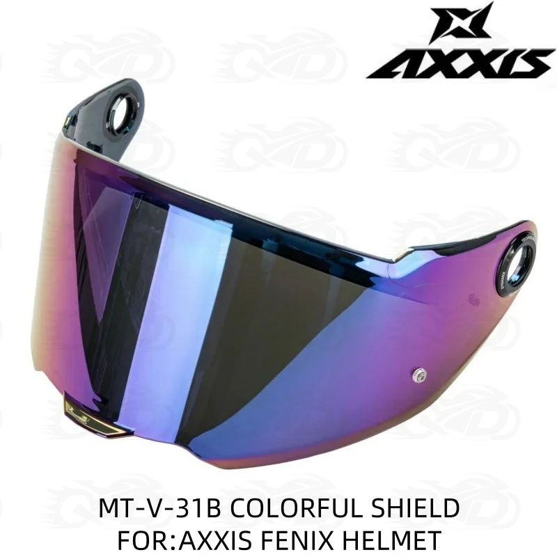 Original AXXIS FENIX Helmet Lens MT-V-31B AXXIS Lens Replacement Windshield Visor Moto Acceptorios Para Moto