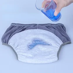 Adult Diaper Pad Bedridden Paralytic Patients Prevent Side Leakage Bedwetting Washable Breathable Elderly Incontinence Underwear