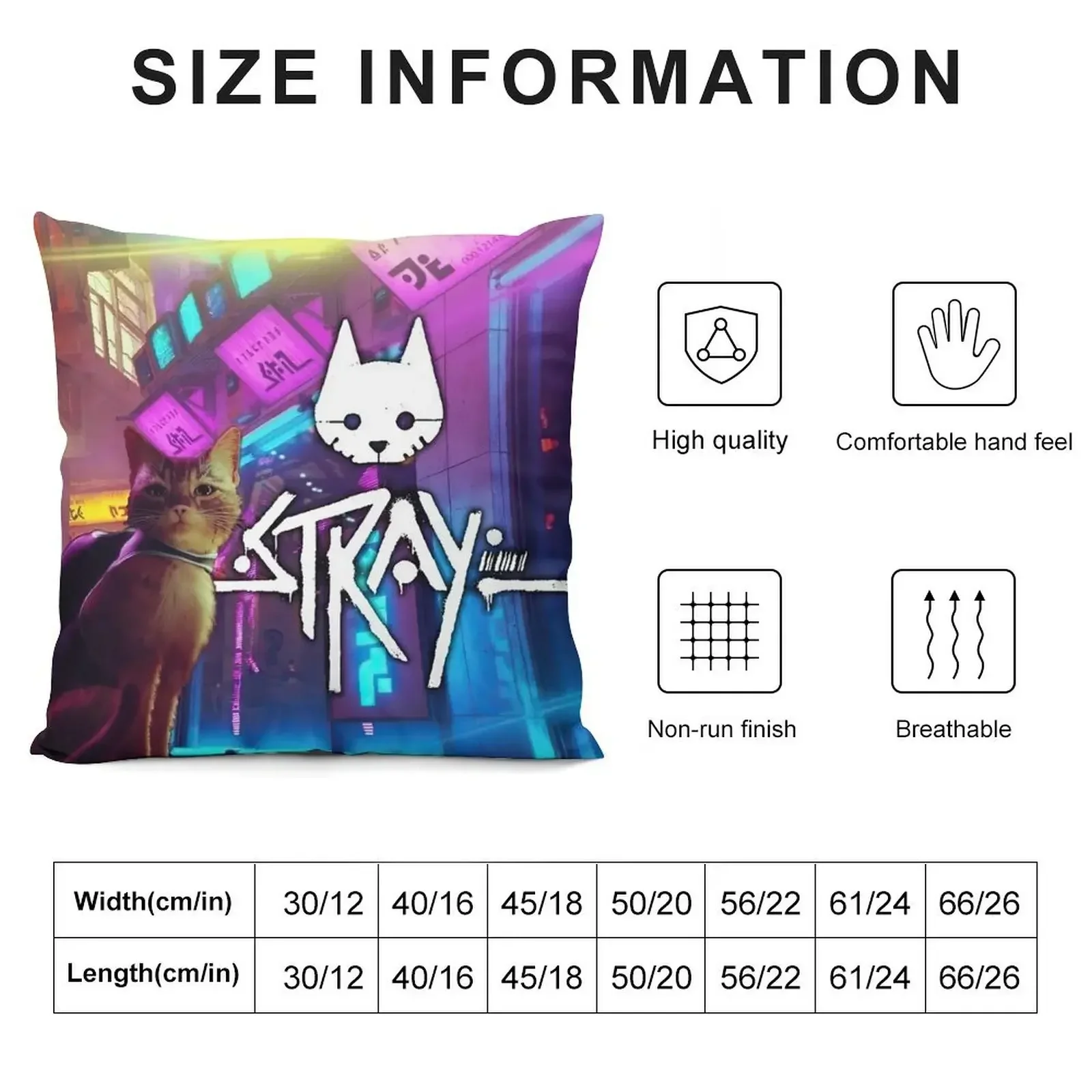 stray game cat sad Throw Pillow Sofa Cushion Cover Decorative Pillow Covers For Sofa pillow