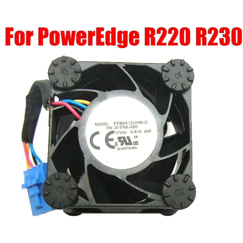 

Server Fan For DELL For PowerEdge R220 R230 0CMG7V CMG7V FFP0412UHN-C 03VTRK 3VTRK-A00 DC12V 0.81A