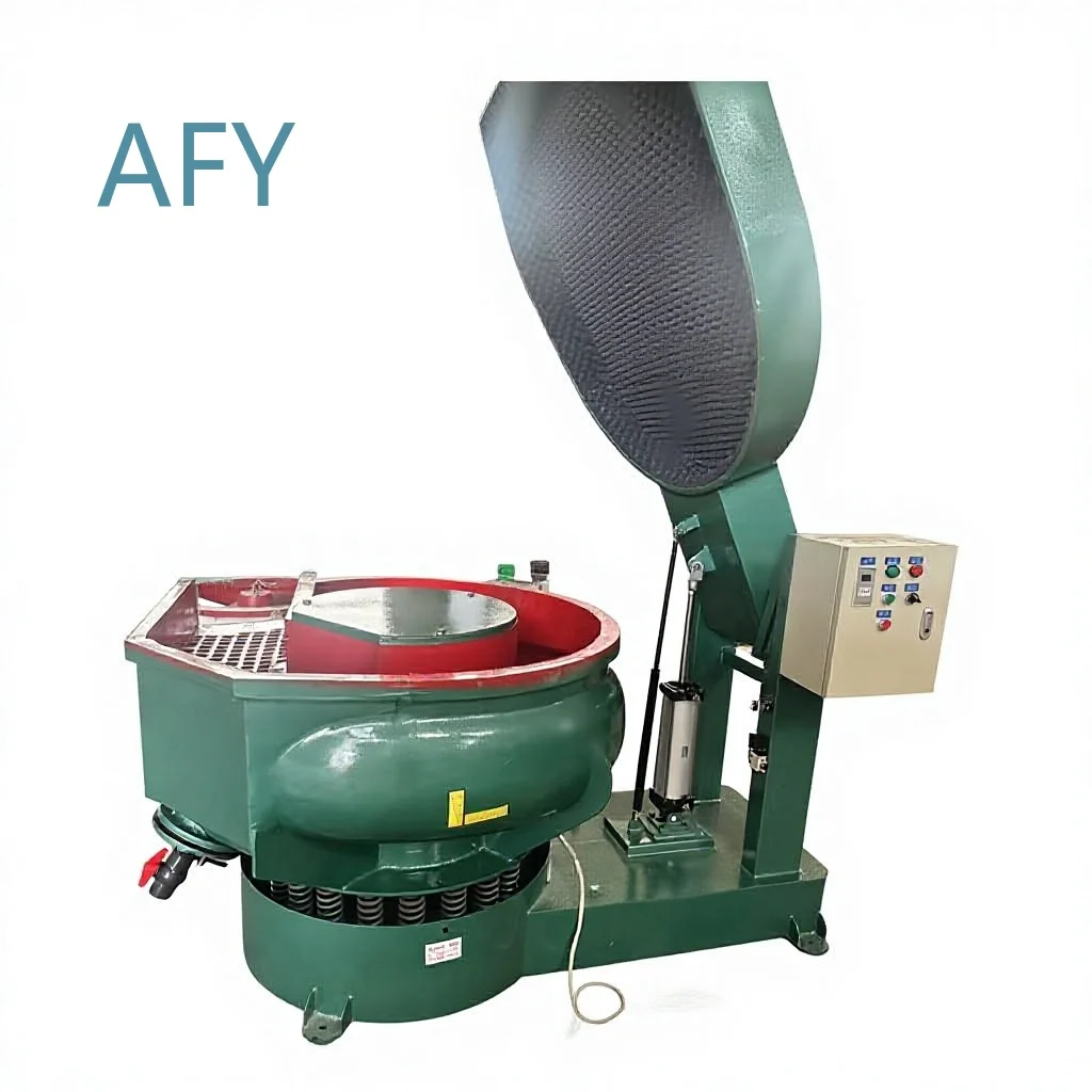 Small Parts Vibration Center Barrel Finishing Machine for Tumbling Polishing Equipment for Metal Plastic Jewelry Precision