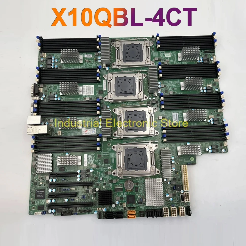 

Для Supermicro Server Quad Socket R3 LGA2011 Материнская плата E7-4800/E7-8800 V4/V3 DDR4 10GBase-T Порты X10QBL-4CT