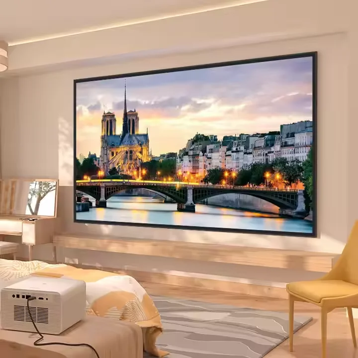 تلفزيون ذكي LED عالي الوضوح مقاس 85 بوصة للمبيعات المباشرة مع LAN متعدد الواجهات، بلوتوث 4K مخصص لغرف النوم المنزلية